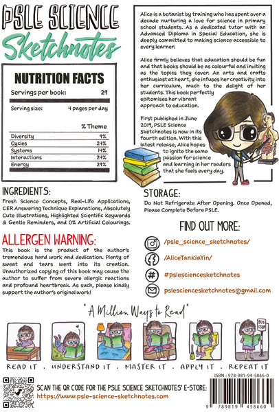 PSLE Science Sketchnotes (4th Edition)