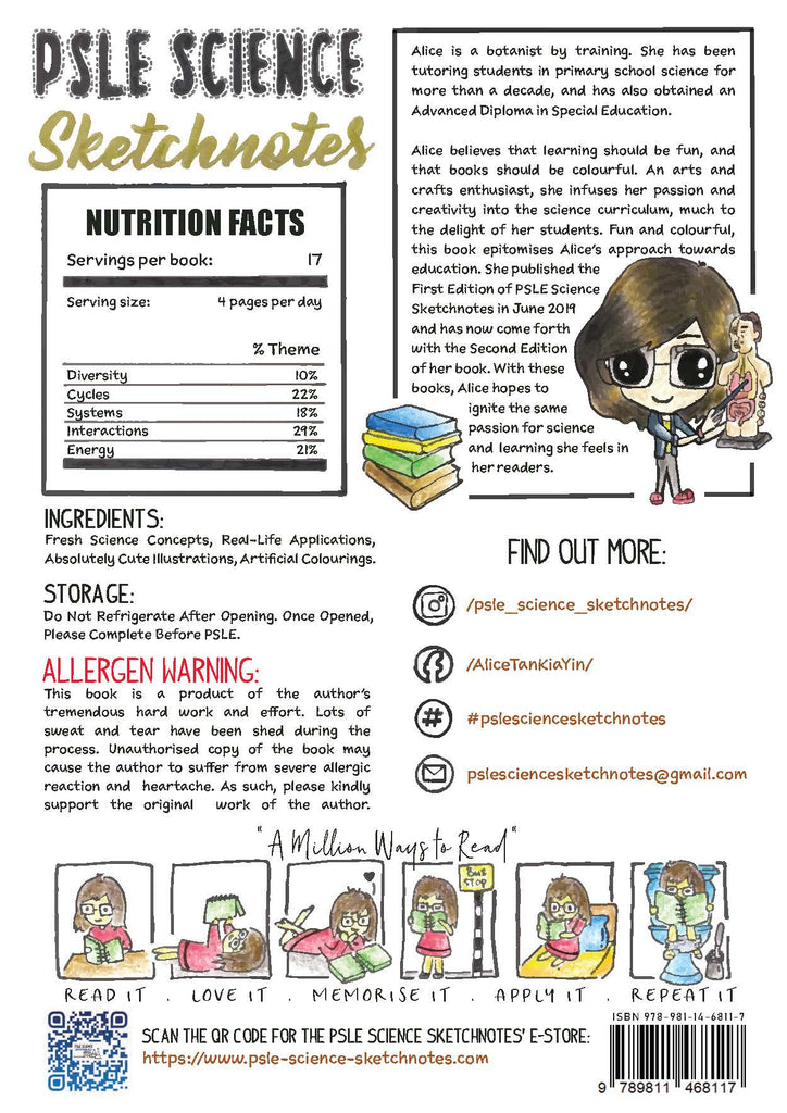 PSLE Science Sketchnotes (2nd Edition)